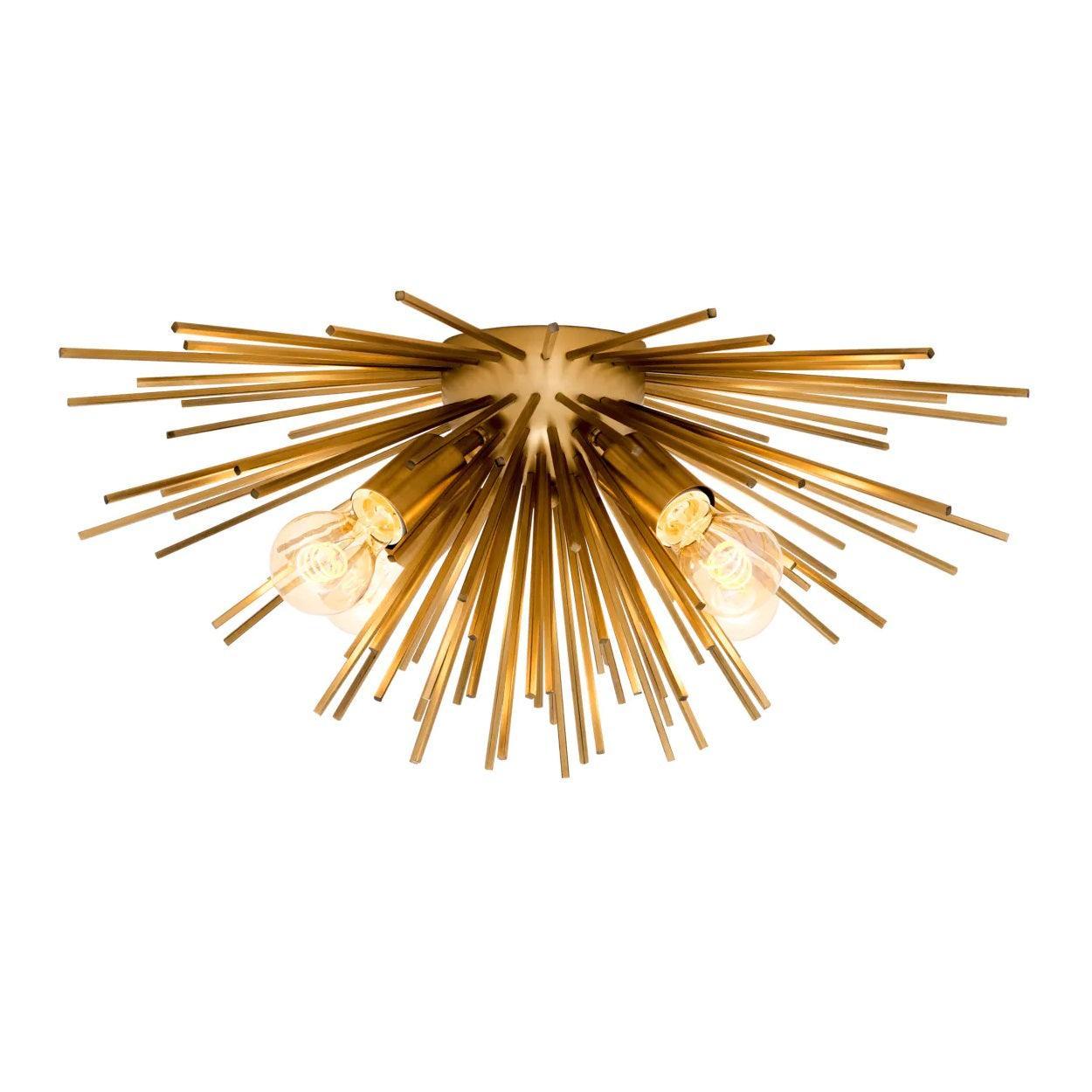 Lampa sufitowa BOIVIN matowy mosiądz Eichholtz Eye on Design