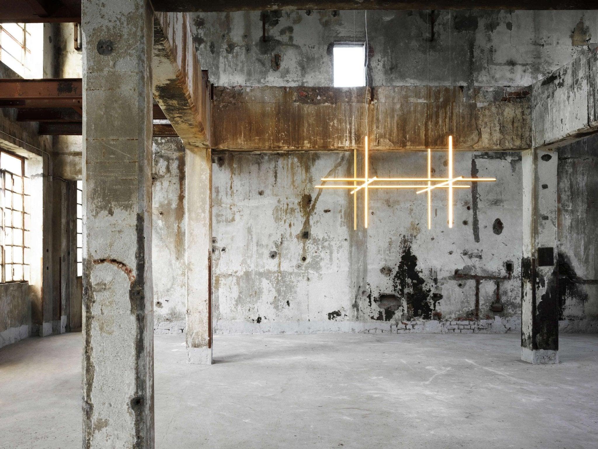 Lampa sufitowa COORDINATES 4 srebrny Flos Eye on Design