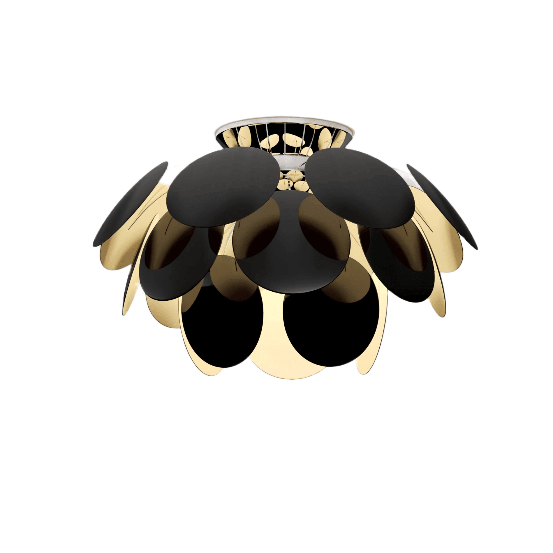 Lampa sufitowa DISCOCO czarny ze złotym Marset Eye on Design