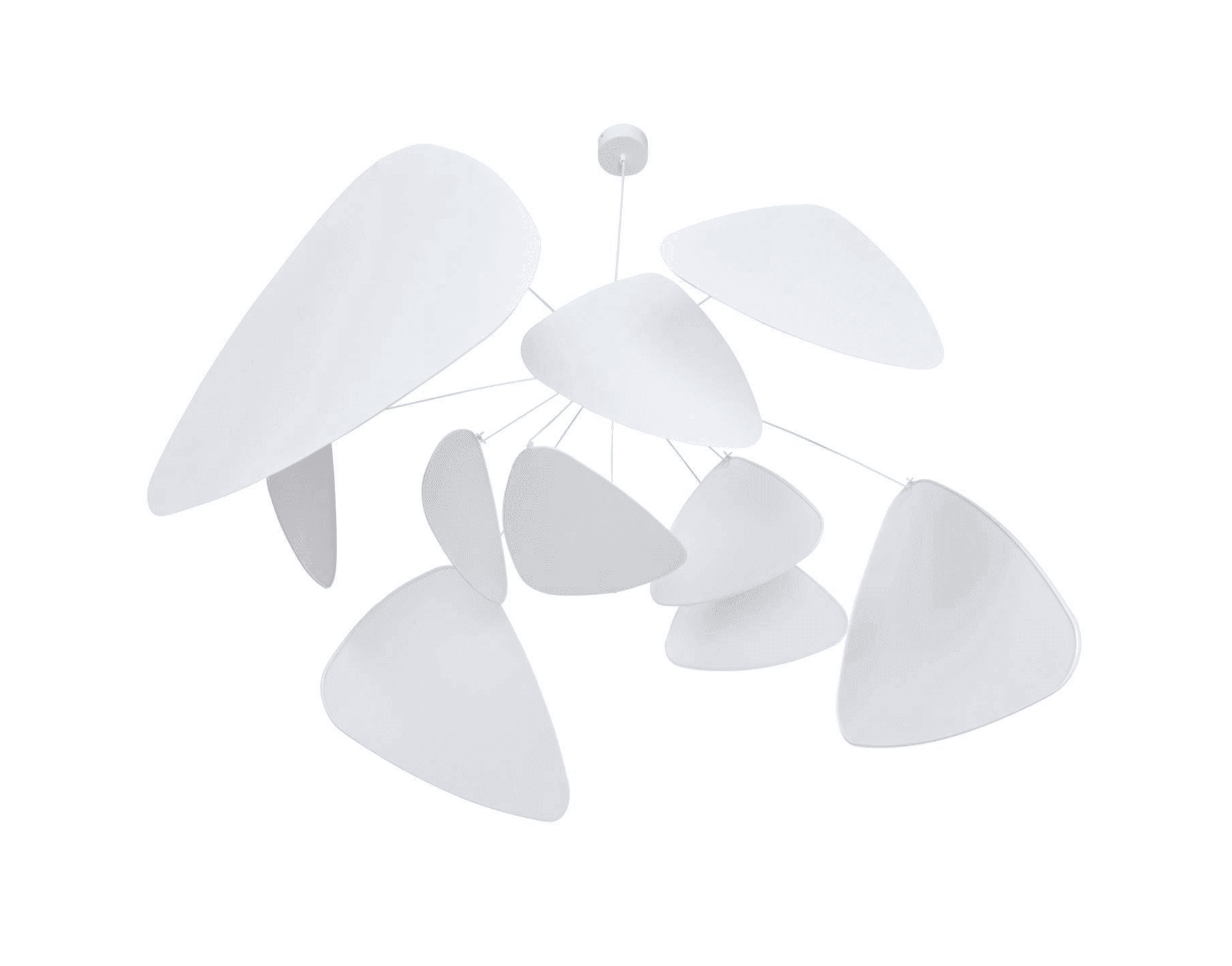 Lampa sufitowa SCREEN biały Market Set Ø110 x 60 cm Eye on Design