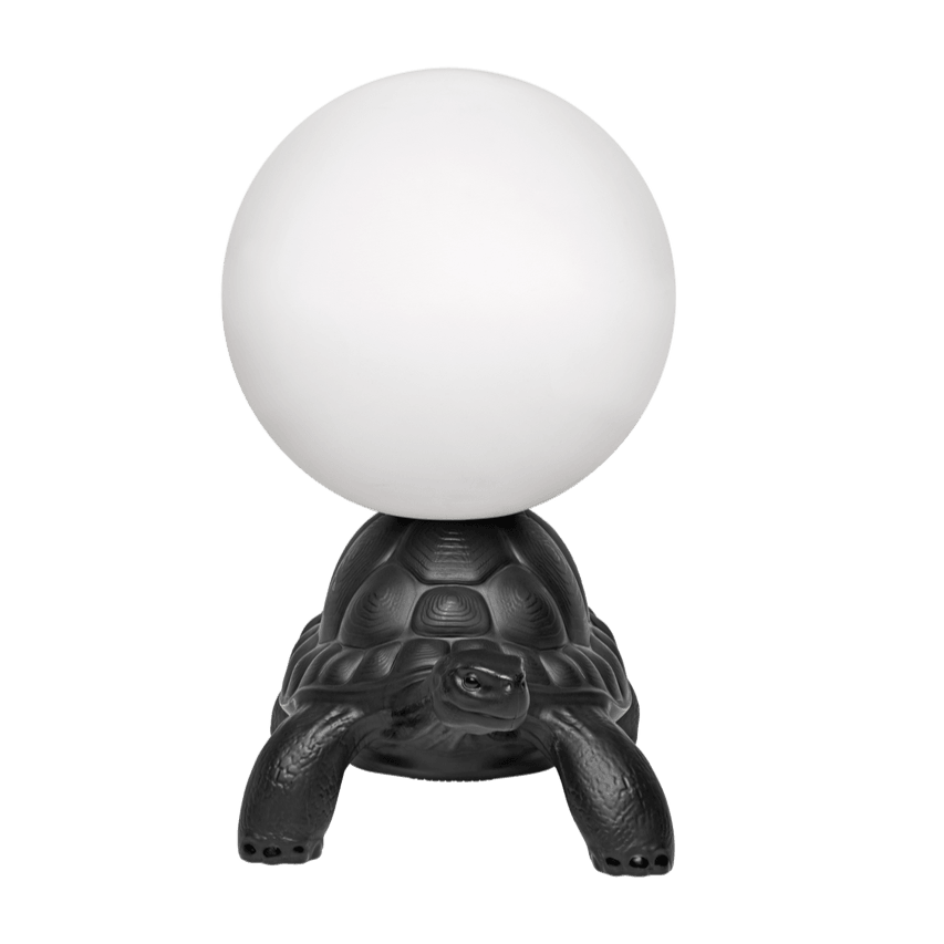 Lampa TURTLE CARRY czarny Qeeboo Eye on Design