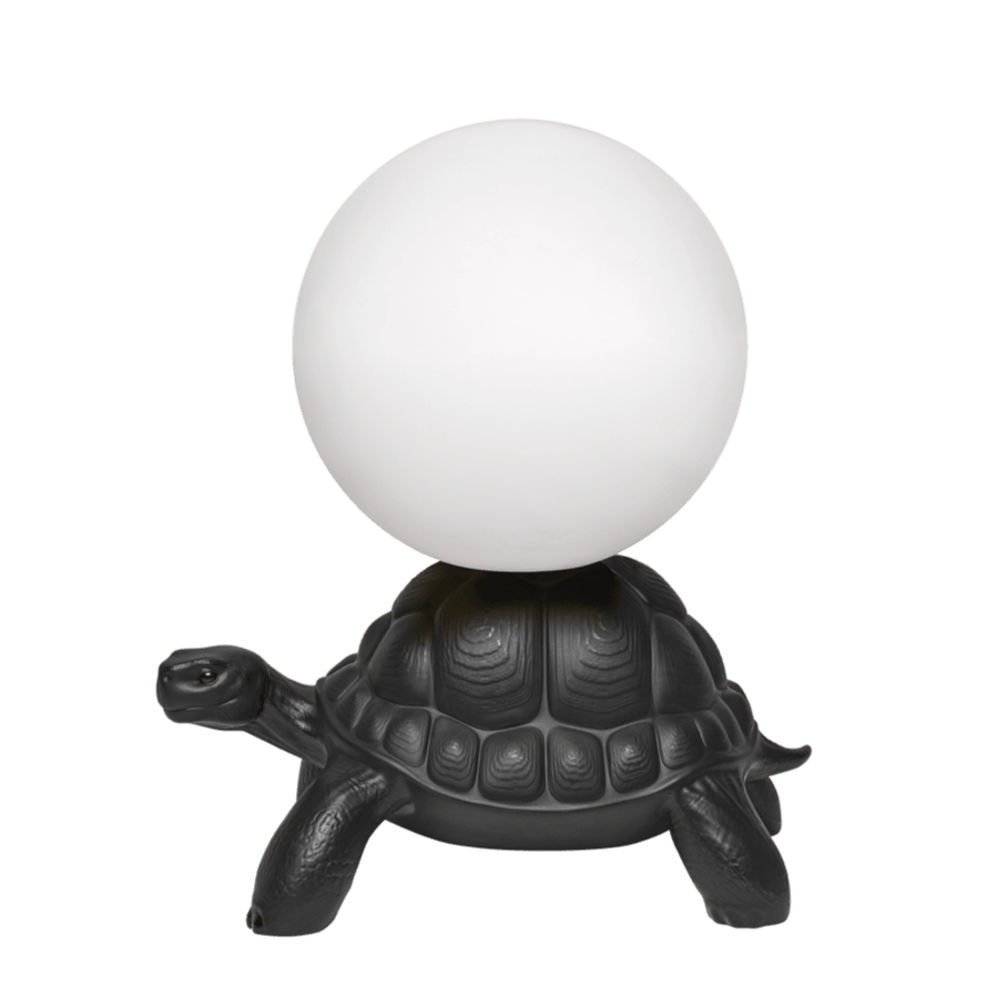 Lampa TURTLE CARRY czarny Qeeboo Eye on Design