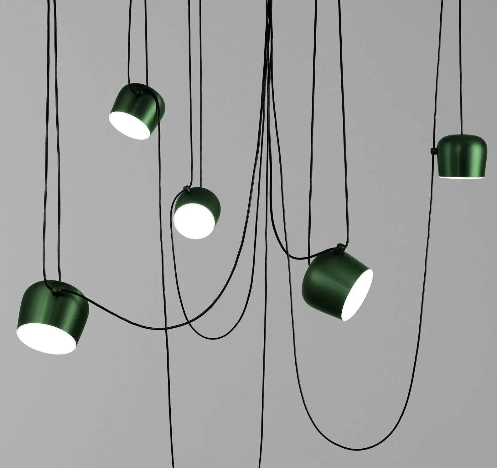 Lampa wisząca AIM zielony Flos Eye on Design