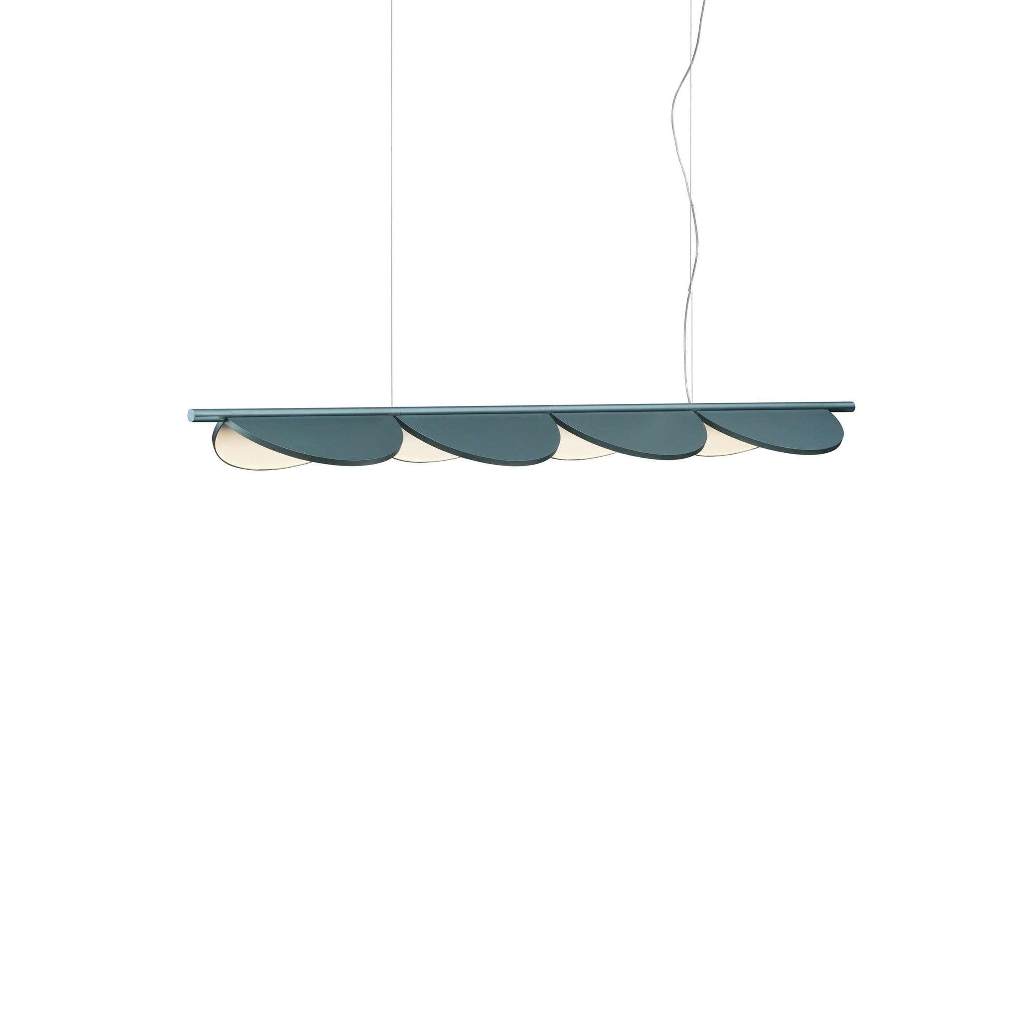 Lampa wisząca ALMENDRA LINEAR niebieski Flos 4 Eye on Design