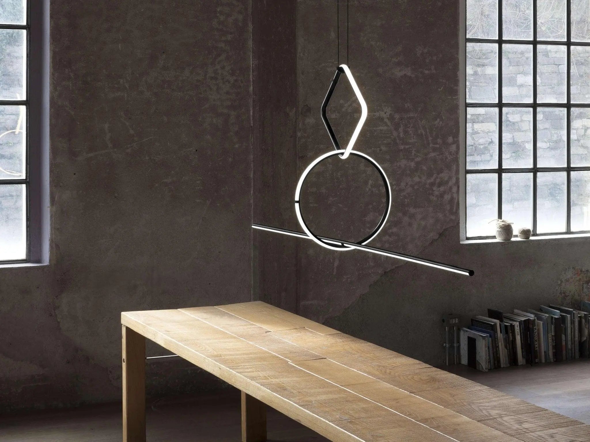 Lampa wisząca ARRANGEMENTS 4 dwa elementy, marka Flos