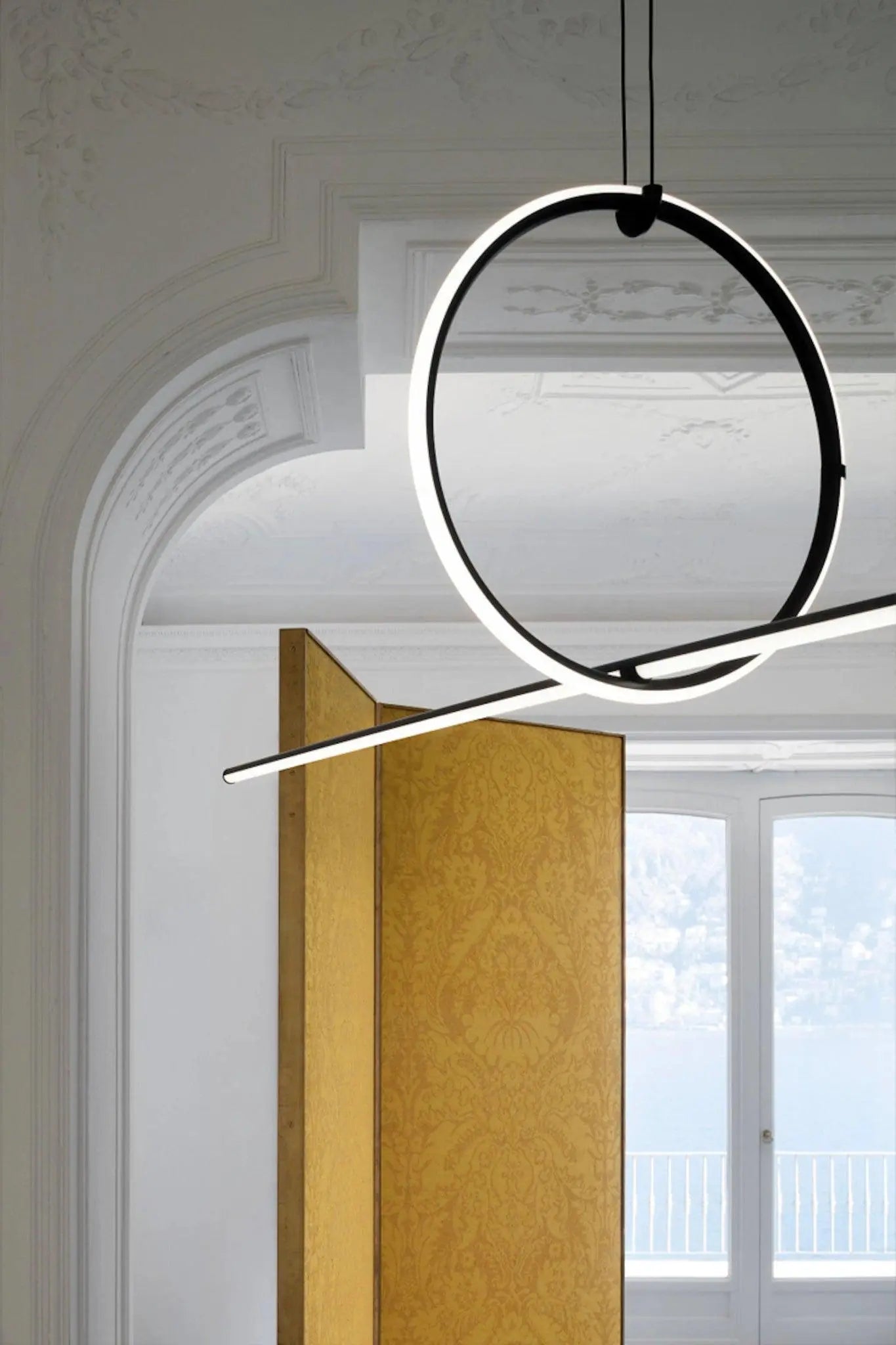 Lampa wisząca ARRANGEMENTS 4 dwa elementy – styl minimalistyczny