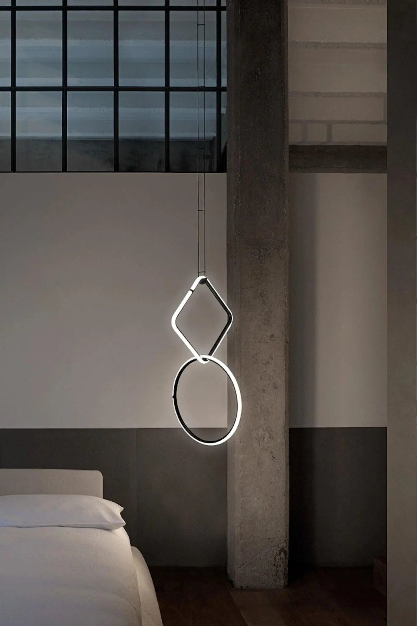 Lampa wisząca ARRANGEMENTS okrąg – Flos