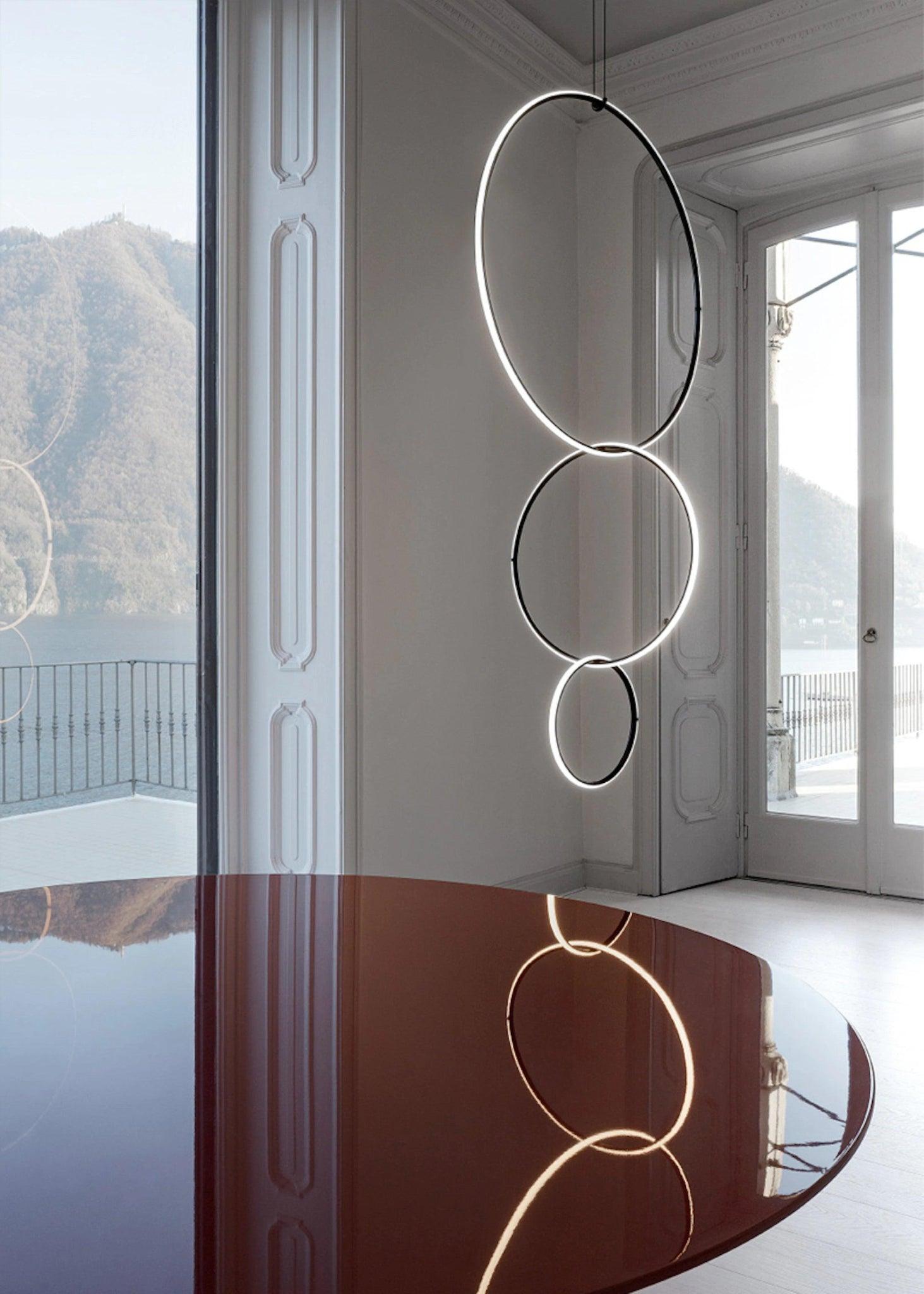 Lampa wisząca ARRANGEMENTS okrąg Flos Eye on Design