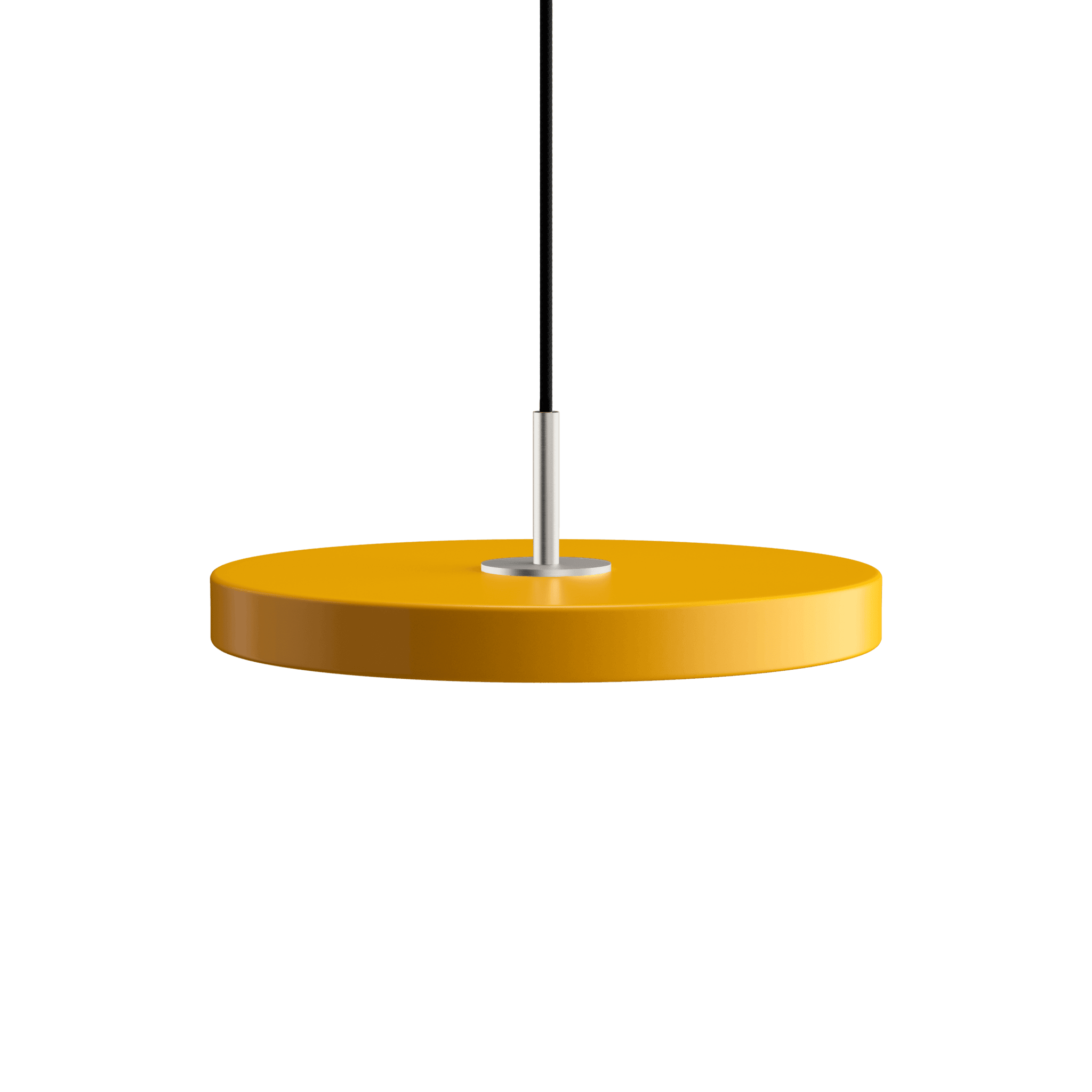 Lampa wisząca ASTERIA szafranowy UMAGE Ø31 x 3.3 cm Srebrny Eye on Design