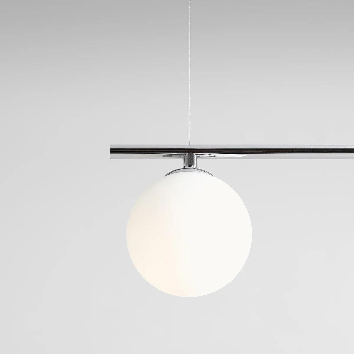 Lampa wisząca BERYL GLASS TRIO chromowany Artera Eye on Design