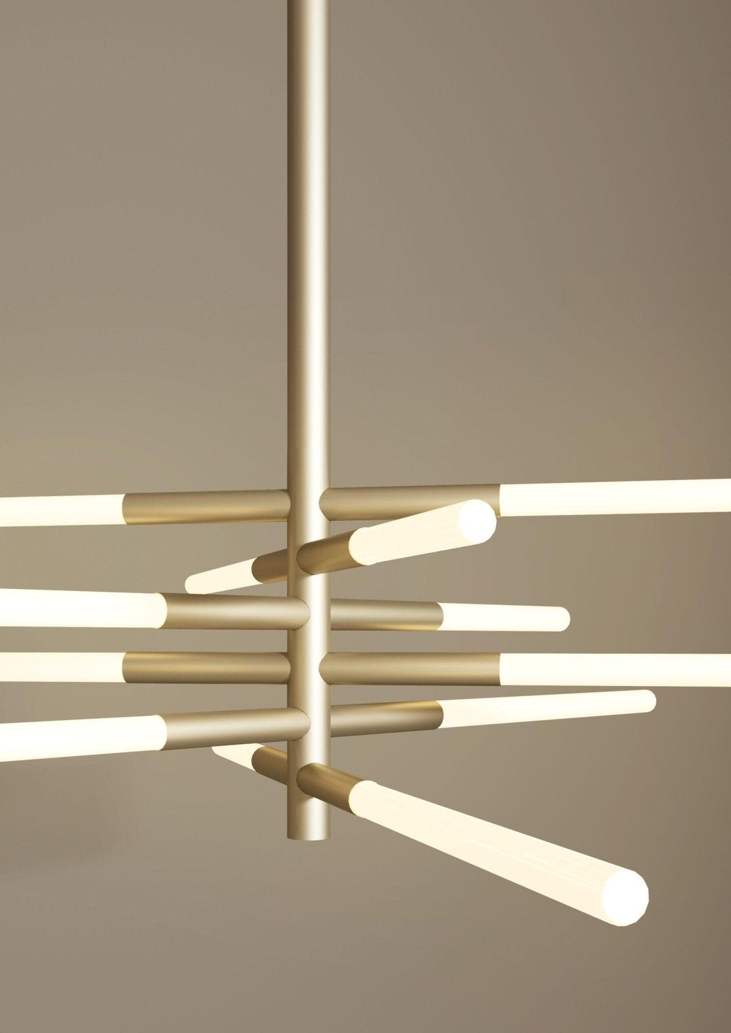 Lampa wisząca BIANCA DOUBLE złoty – Contardi