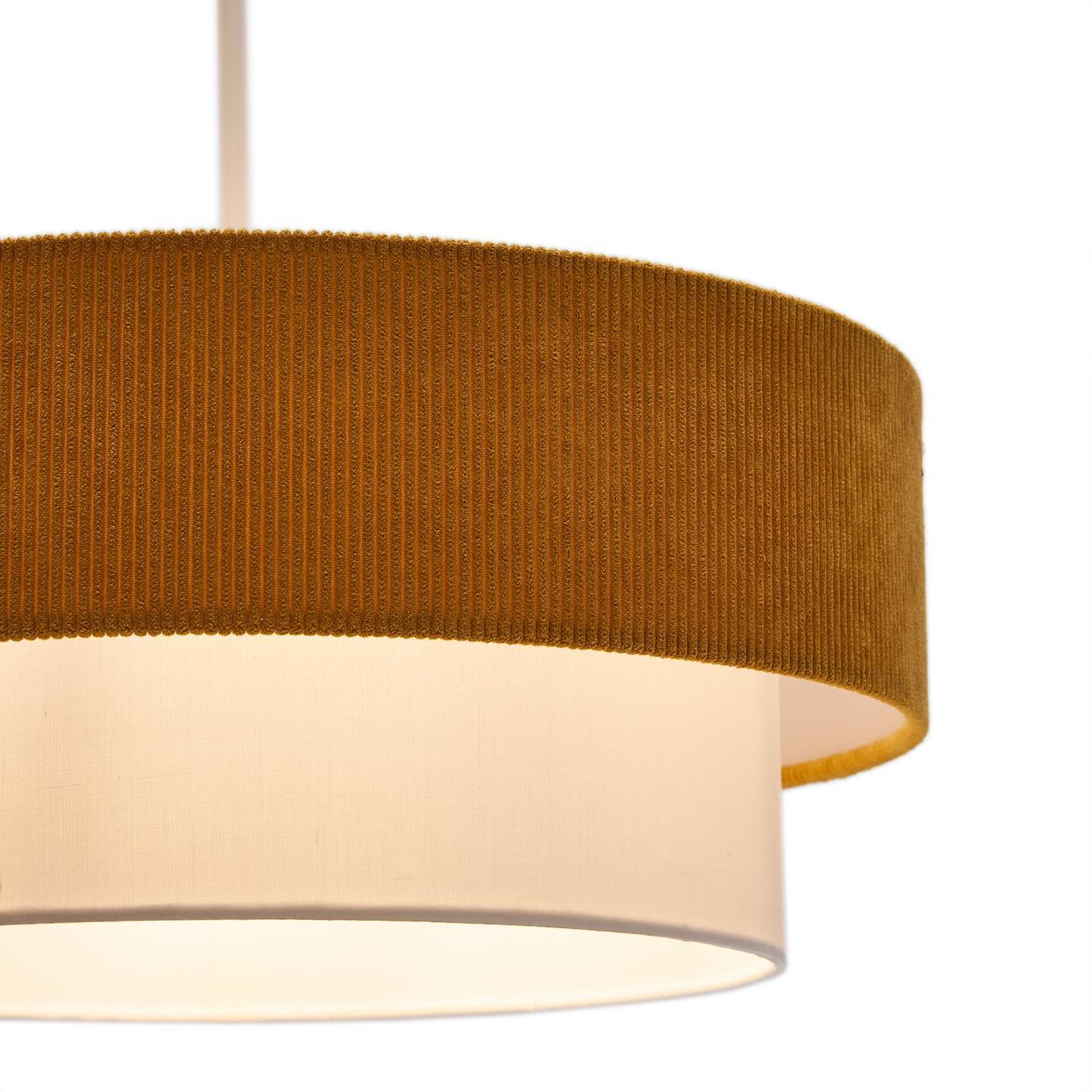 Lampa wisząca BIANELLA musztardowy – Kave Home