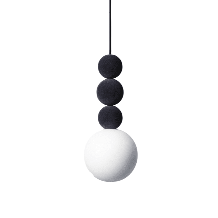 Lampa wisząca BOLA BOLA VELVET antracytowa Loftlight Eye on Design