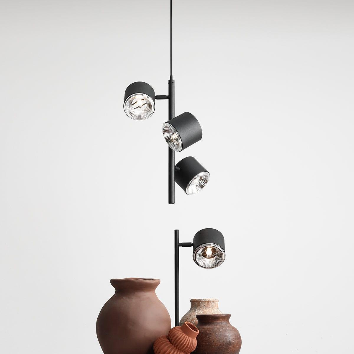 Lampa wisząca BOT TRIO czarny Artera Eye on Design