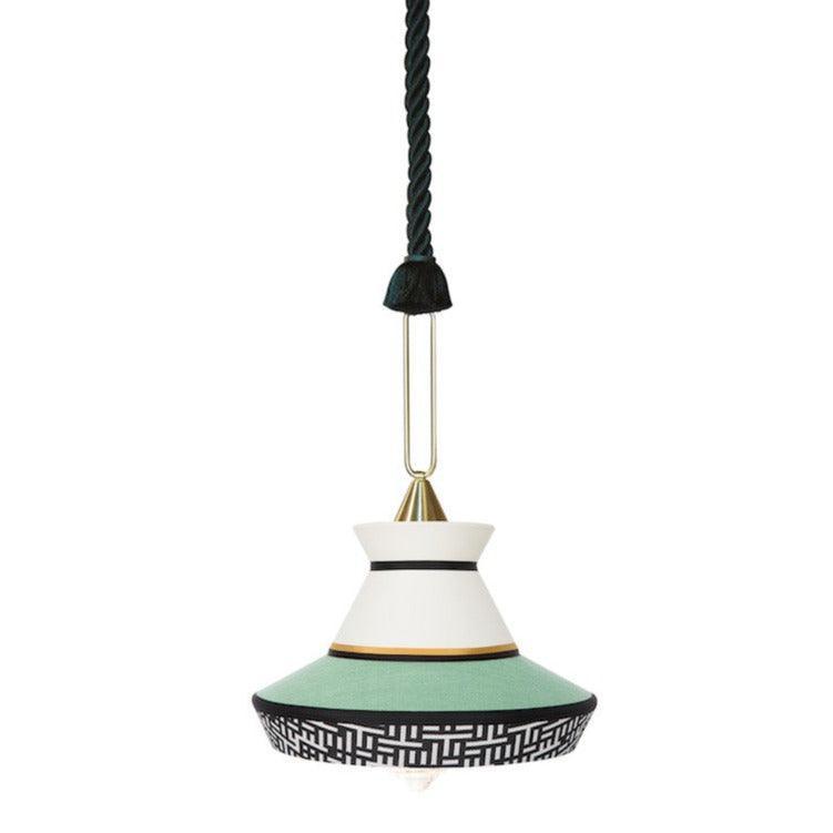 Lampa wisząca CALYPSO GUADALOUPE miętowy Contardi Eye on Design