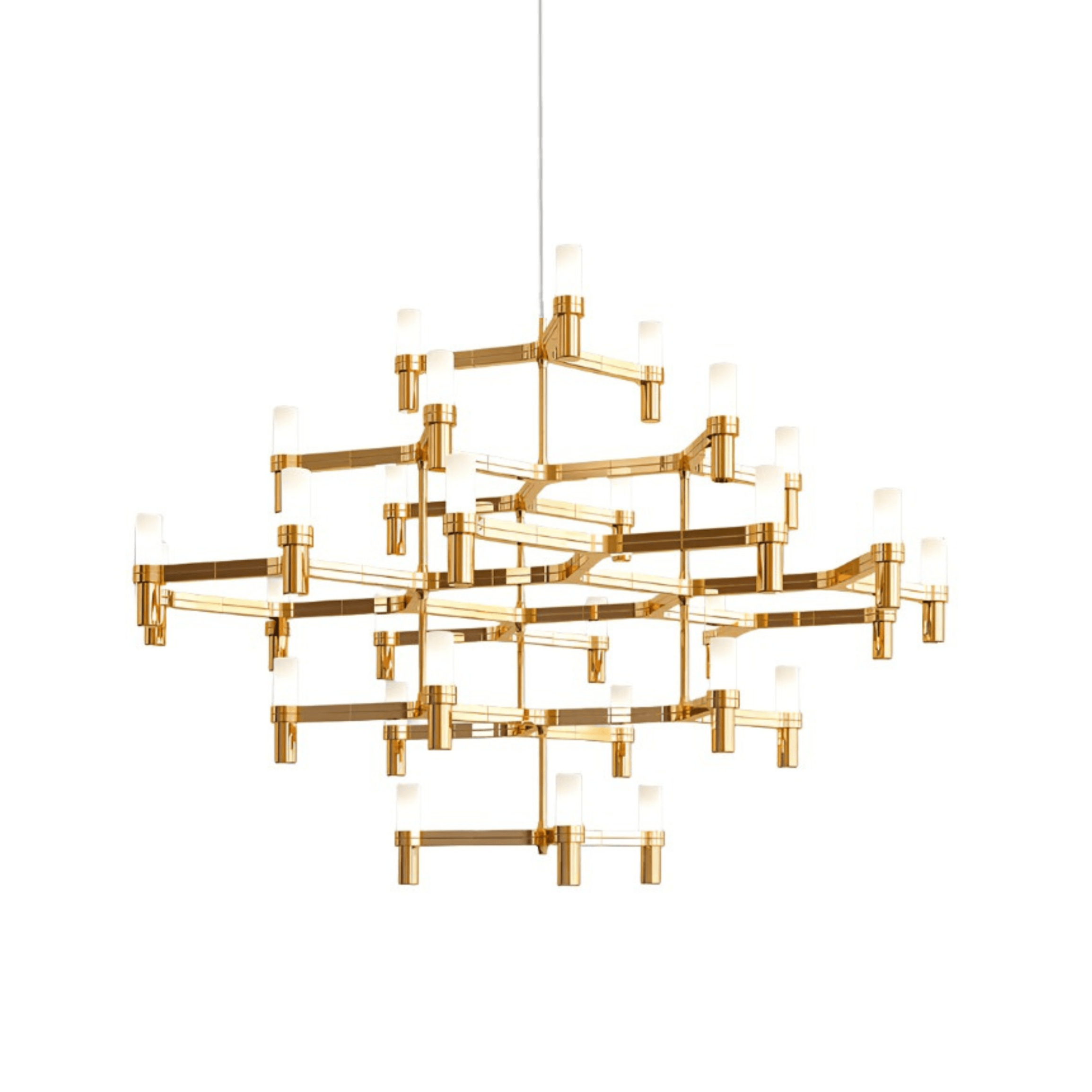 Lampa wisząca CROWN MAJOR złoty Nemo Eye on Design