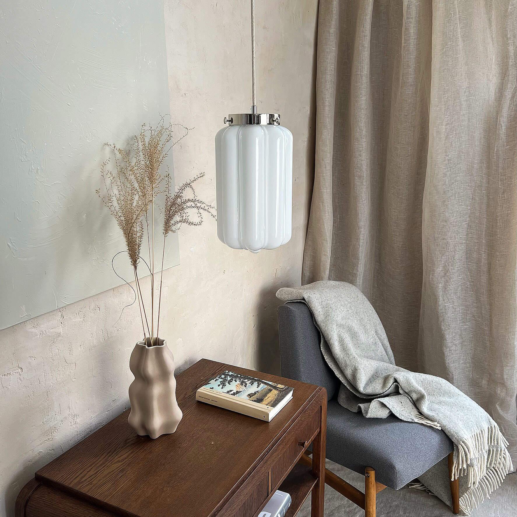 Lampa wisząca DECO mosiężny Embassy Interiors Eye on Design