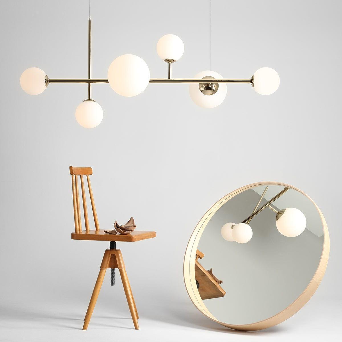 Lampa wisząca DIONE HEXA złoty Artera Eye on Design