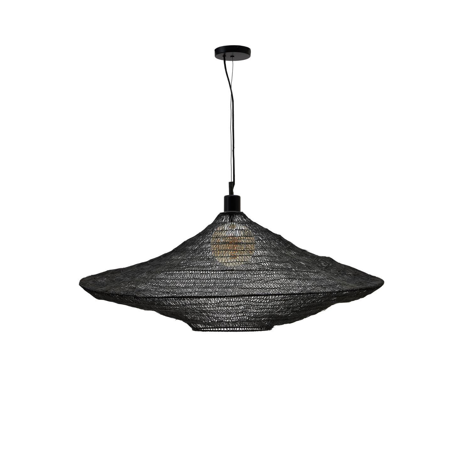 Lampa wisząca duża MAKAI czarny La Forma Eye on Design