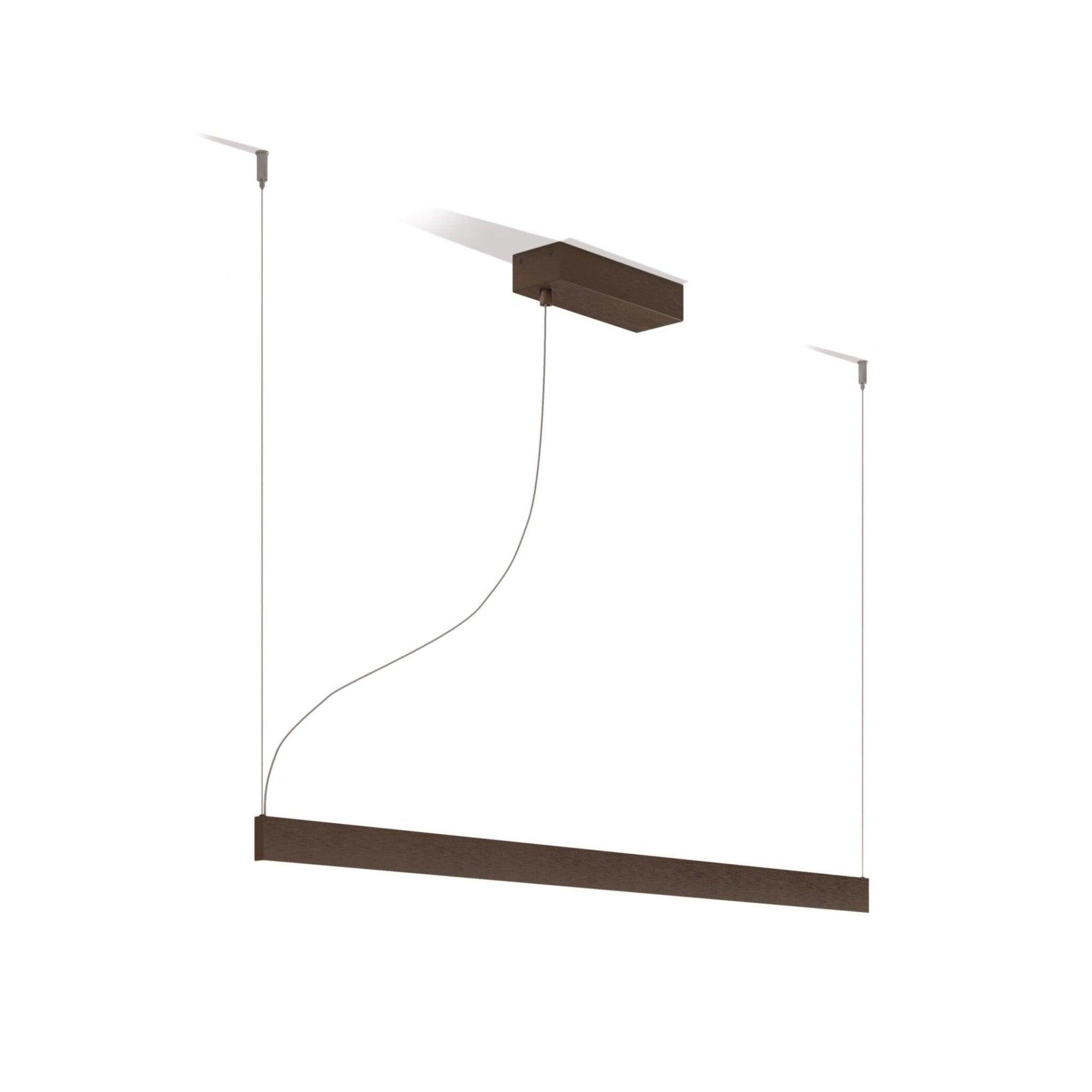 Lampa wisząca FLY LINEAR antracytowy Contardi Eye on Design