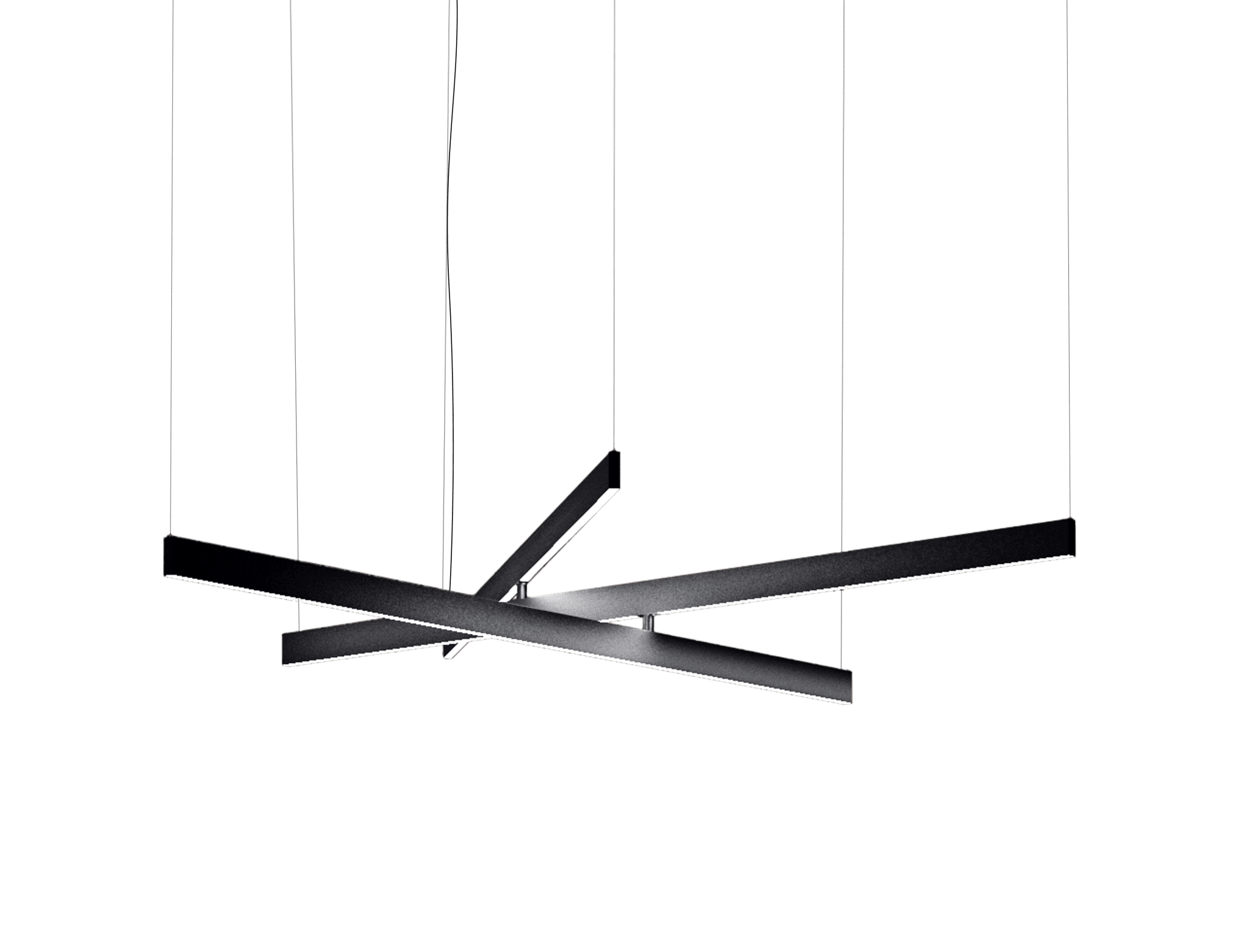 Lampa wisząca FLY MULTIPLE antracytowy Contardi Eye on Design