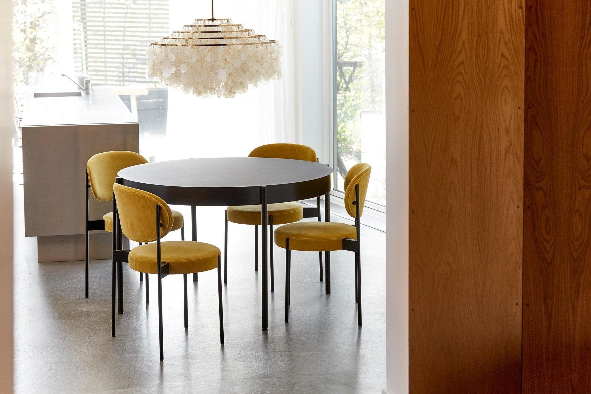 Lampa wisząca FUN 10DM z mosiężną ramą Verpan Eye on Design