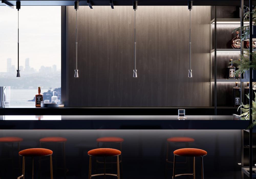 Lampa wisząca G+T czarny Contardi Eye on Design