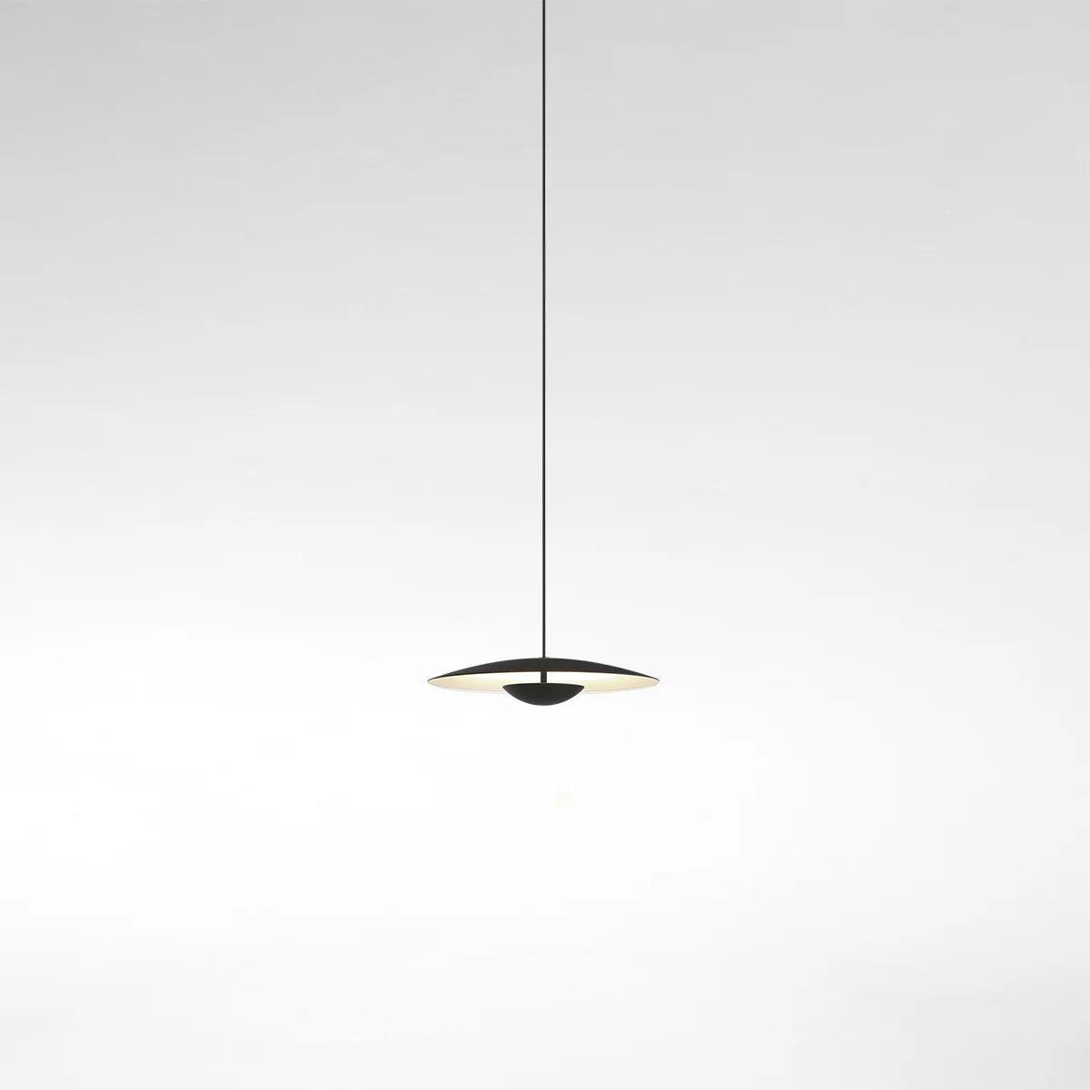 Lampa wisząca GINGER ciemnobrązowy z białym wykończeniem Marset 20 cm Eye on Design