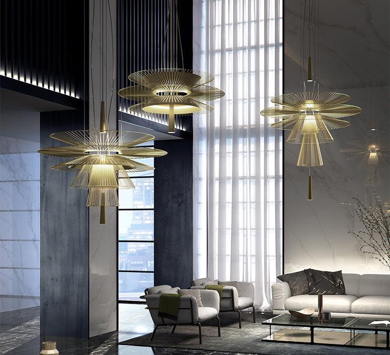 Lampa wisząca GRAVITY I czarny Forestier Eye on Design