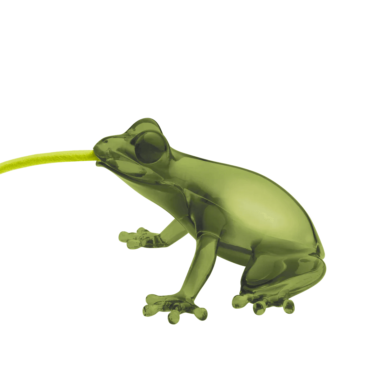 Lampa wisząca HUNGRY FROG szmaragdowy Qeeboo Eye on Design