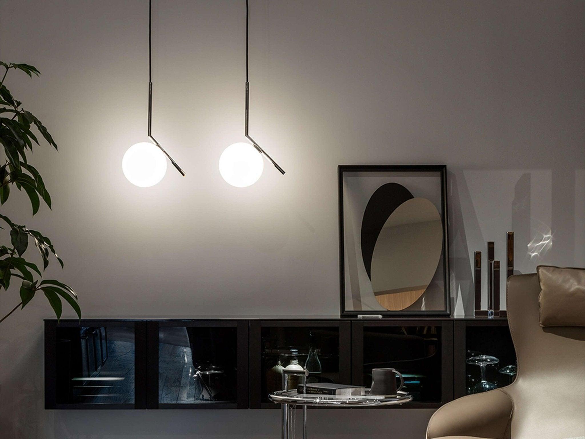 Lampa wisząca IC LIGHTS chromowany Flos Eye on Design