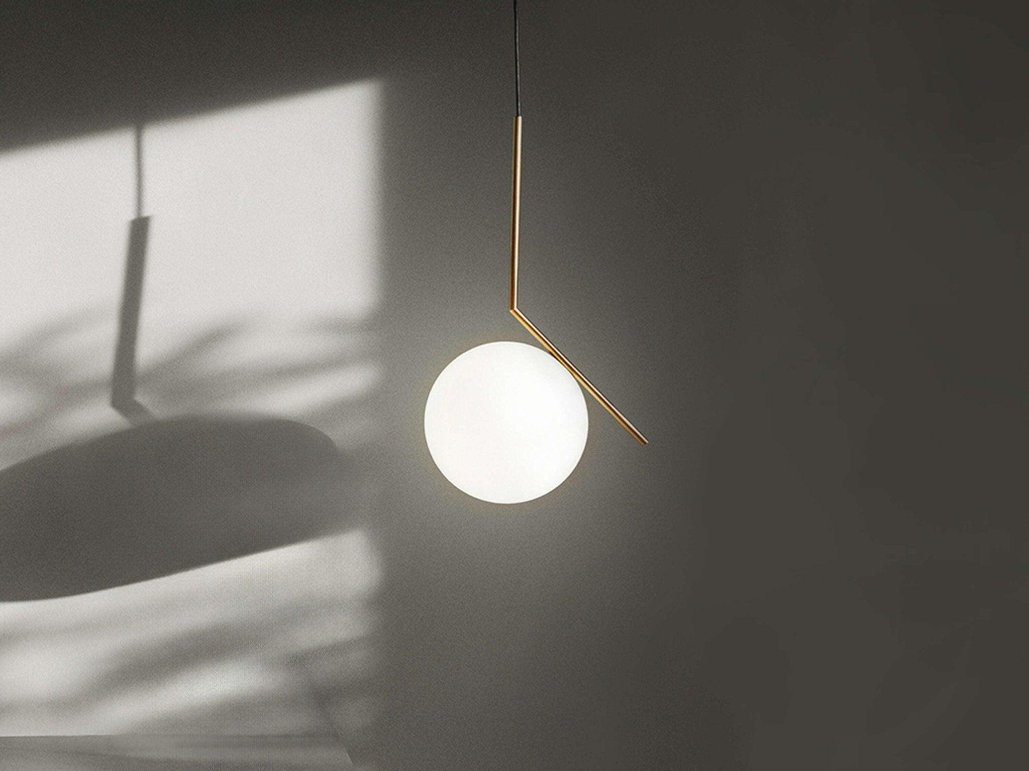 Lampa wisząca IC LIGHTS mosiężny Flos Eye on Design