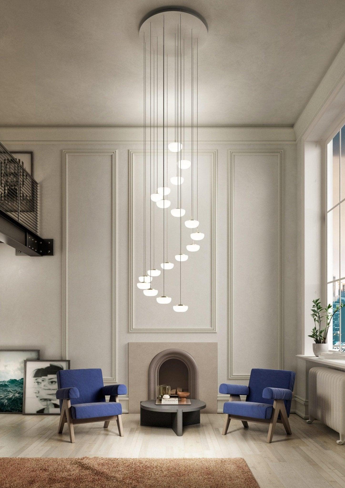 Lampa wisząca KIKI satynowy złoty – Contardi