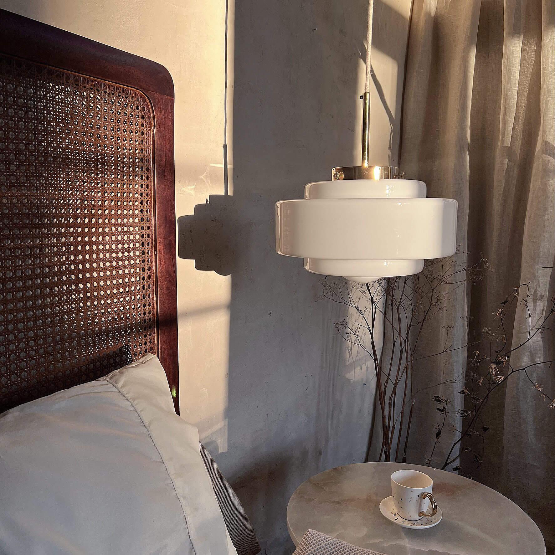 Lampa wisząca MÉMOIRE nikiel Embassy Interiors Eye on Design