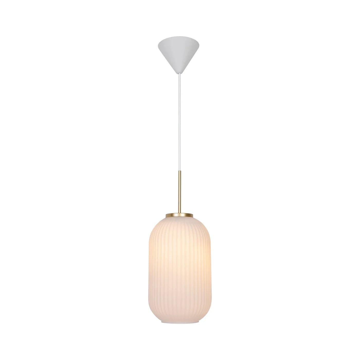 Lampa wisząca MILFORD szkło ze złotym wykończeniem Nordlux Eye on Design