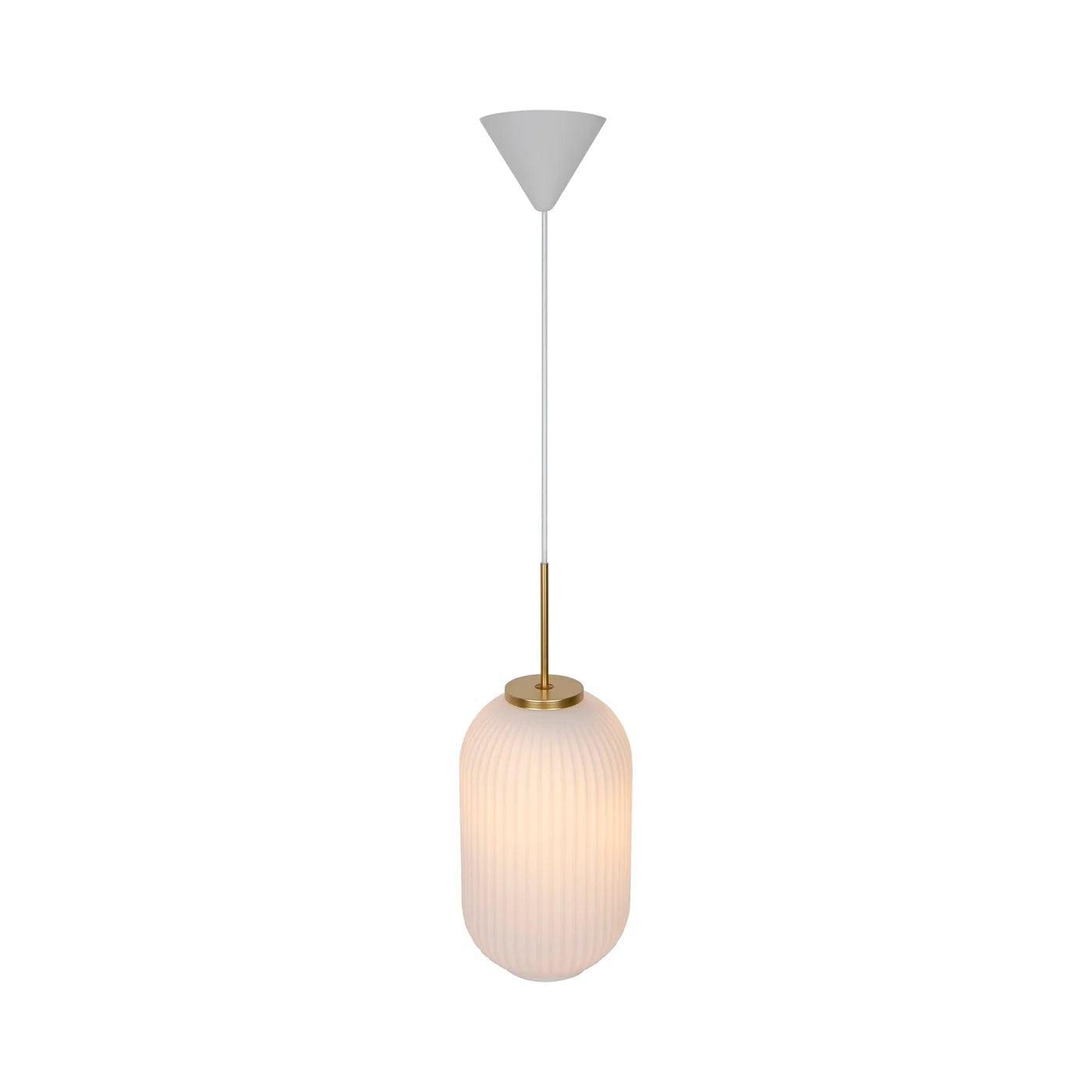 Lampa wisząca MILFORD szkło ze złotym wykończeniem Nordlux Eye on Design