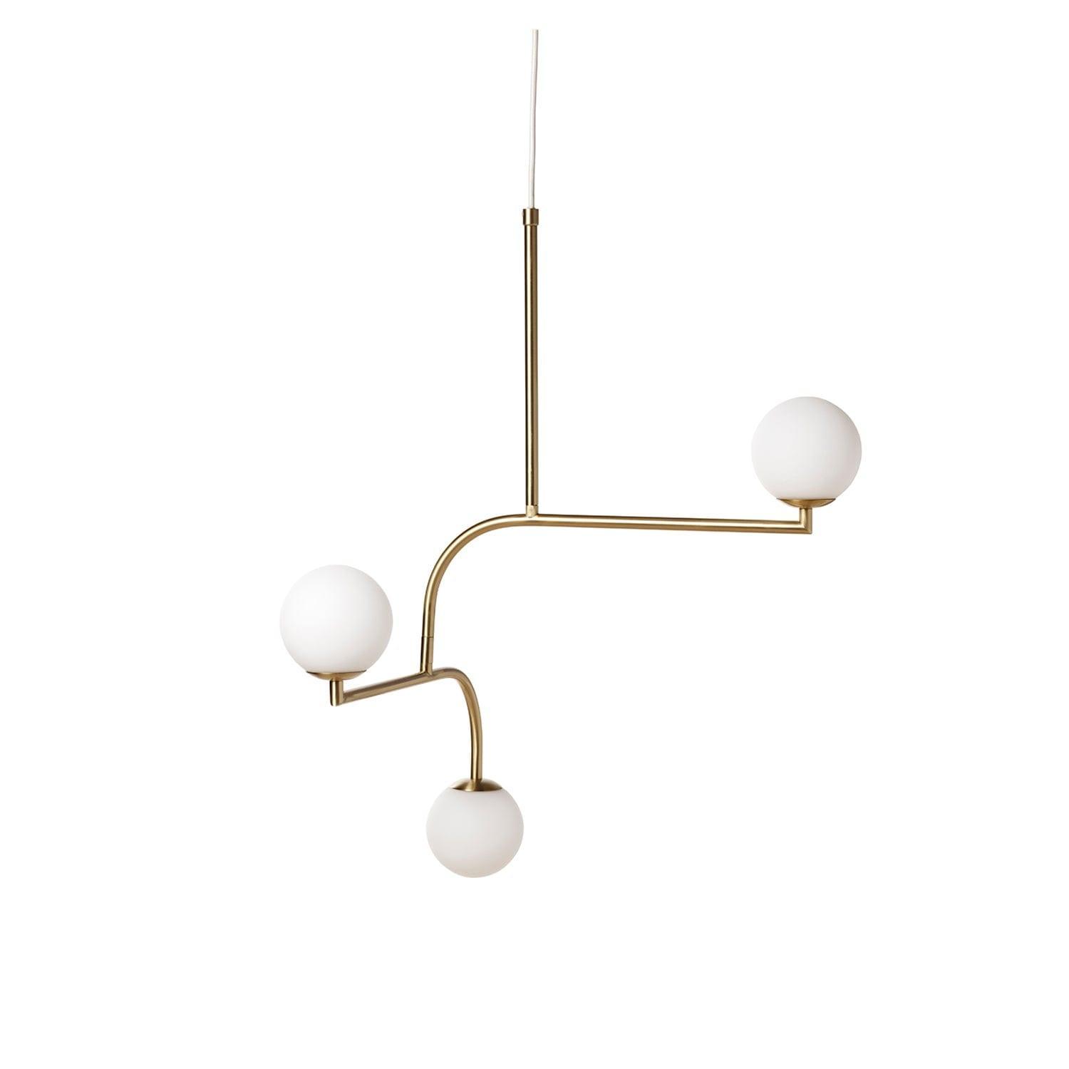 Lampa wisząca MOBIL mosiężny – Pholc