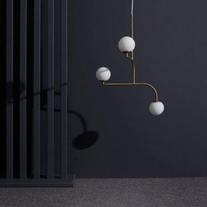 Lampa wisząca MOBIL mosiężny – Pholc
