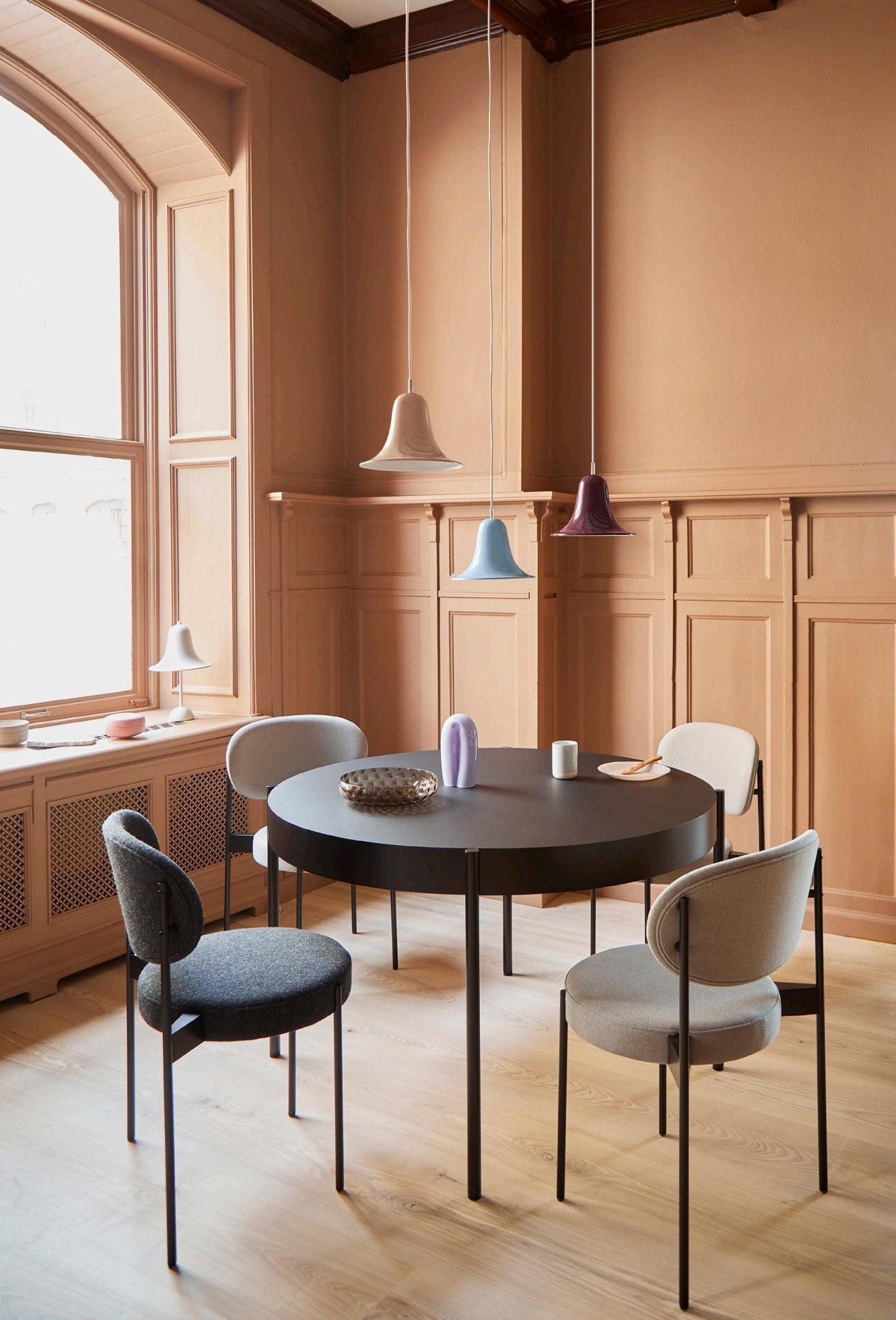 Lampa wisząca PANTOP zakurzony róż Verpan Eye on Design