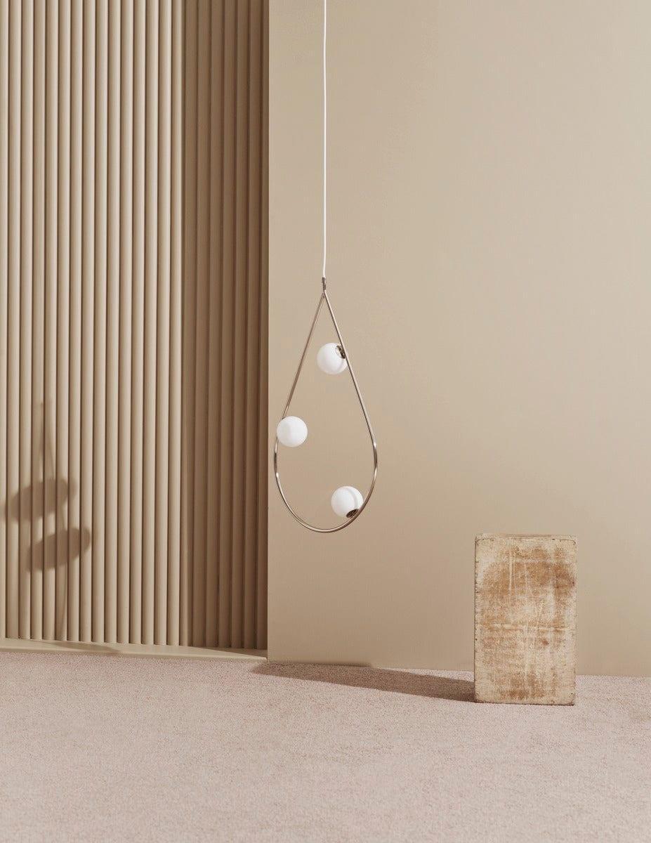 Lampa wisząca PEARLS GRAND nikiel Pholc Eye on Design