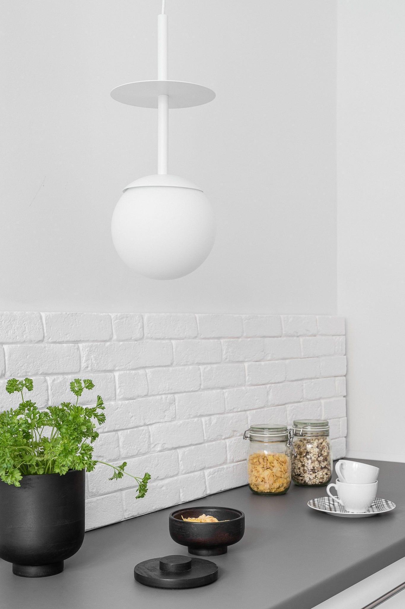 Lampa wisząca PLAAT biały Ummo Eye on Design