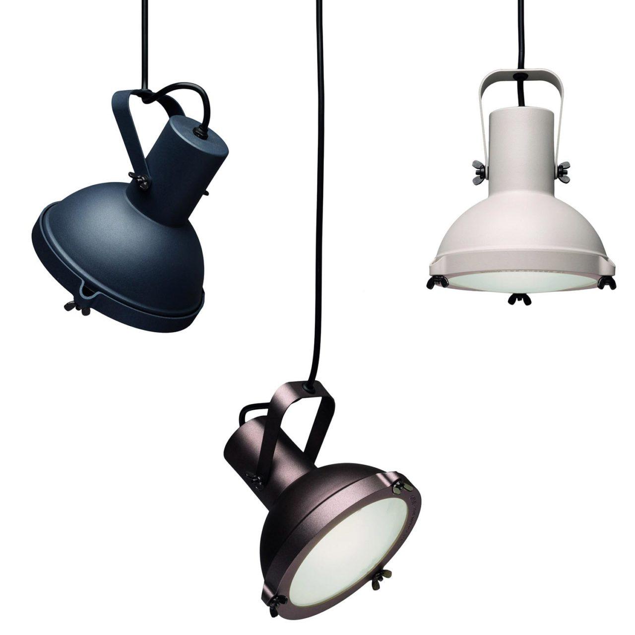 Lampa wisząca PROJECTEUR 165 granatowy - Eye on Design