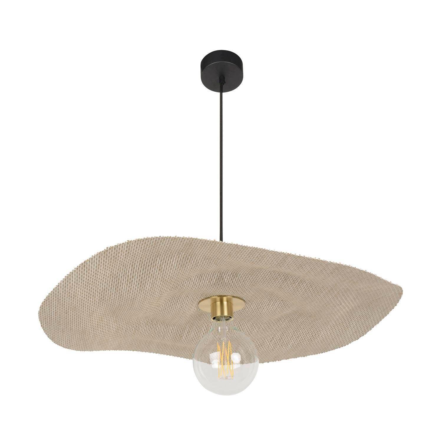 Lampa wisząca RIVAGE beżowy len Market Set 68 cm Eye on Design