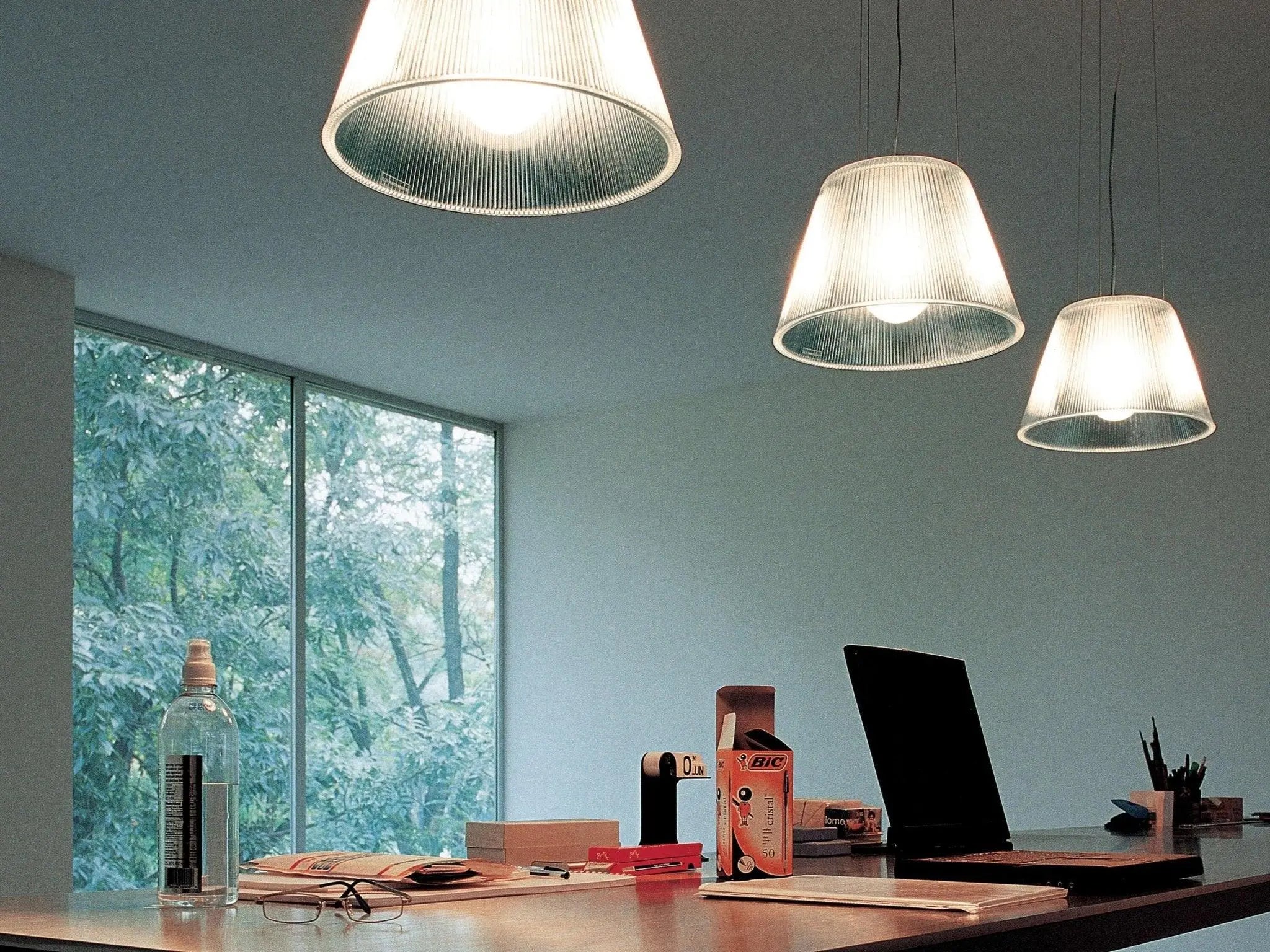 Lampa wisząca ROMEO MOON szkło – styl nowoczesny