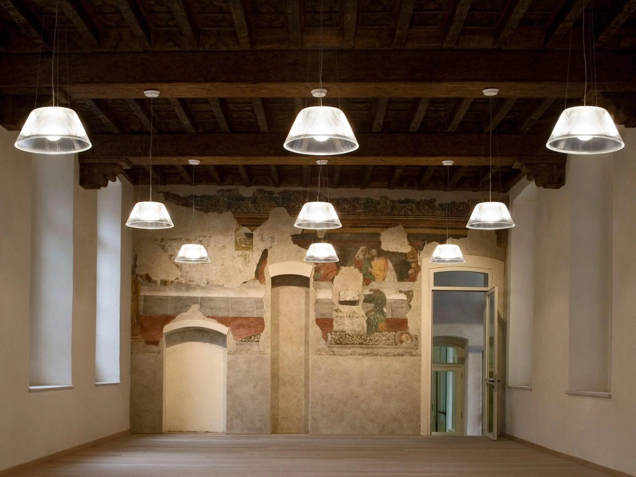 Lampa wisząca ROMEO MOON szkło, marka Flos