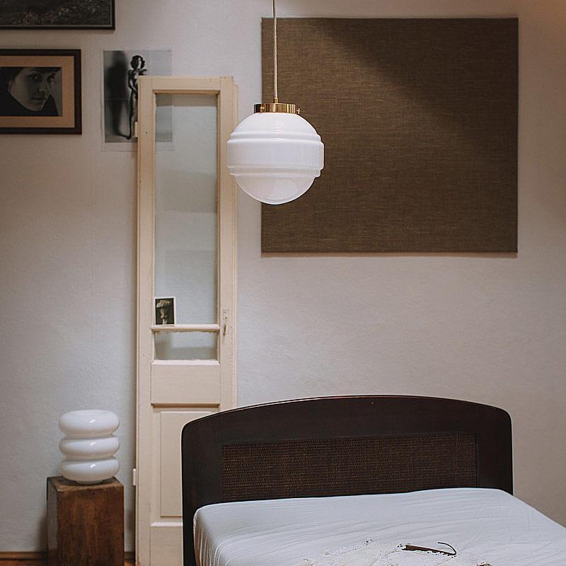 Lampa wisząca SATURN mosiężny Embassy Interiors Eye on Design