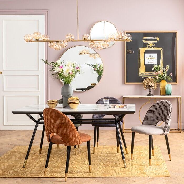 Lampa wisząca GOLDEN BUBBLES złoty Kare Design Eye on Design