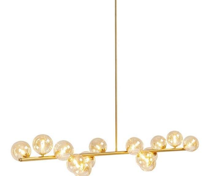 Lampa wisząca GOLDEN BUBBLES złoty Kare Design Eye on Design