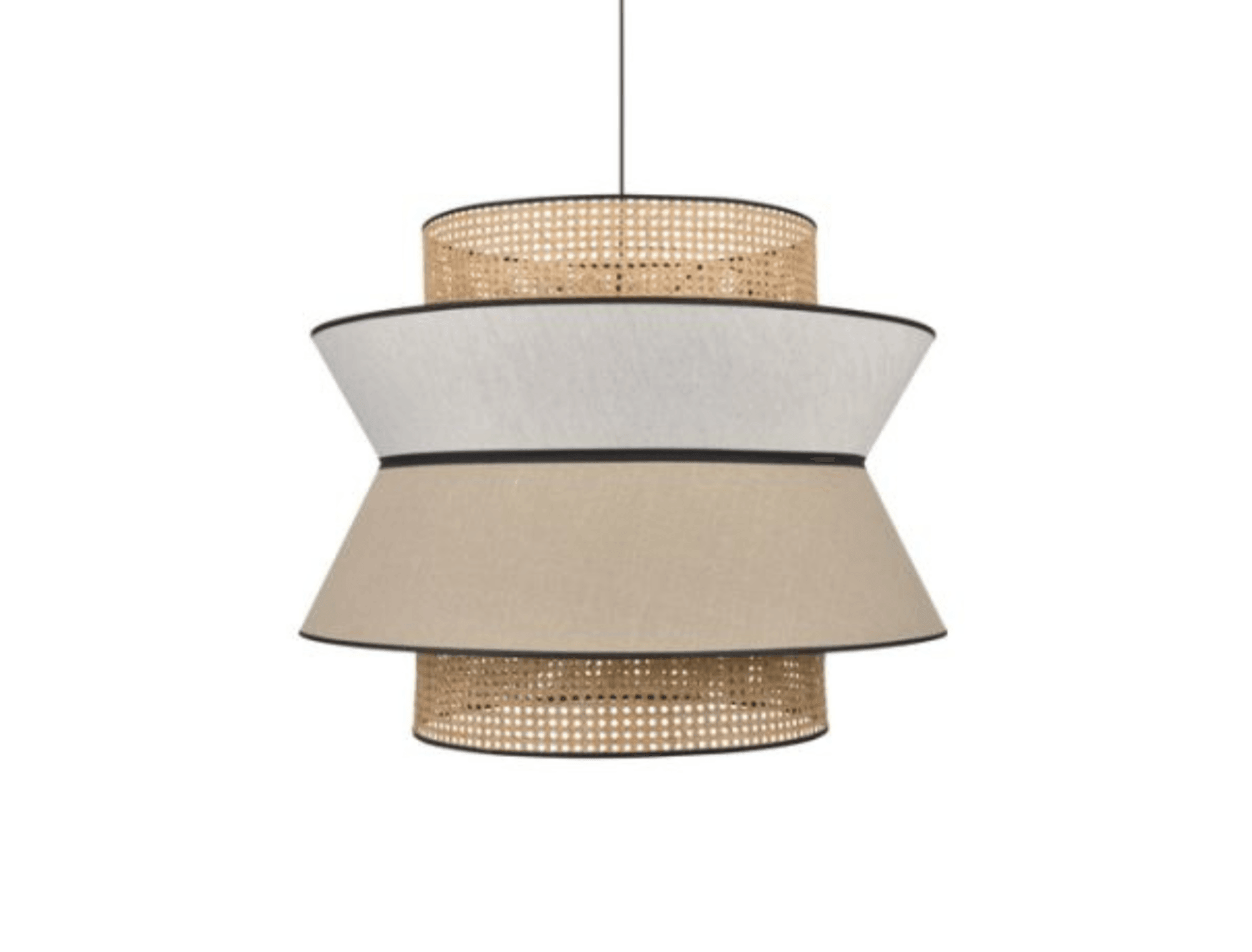 Lampa wisząca SINGAPOUR XL/XXL beżowy Market Set Eye on Design