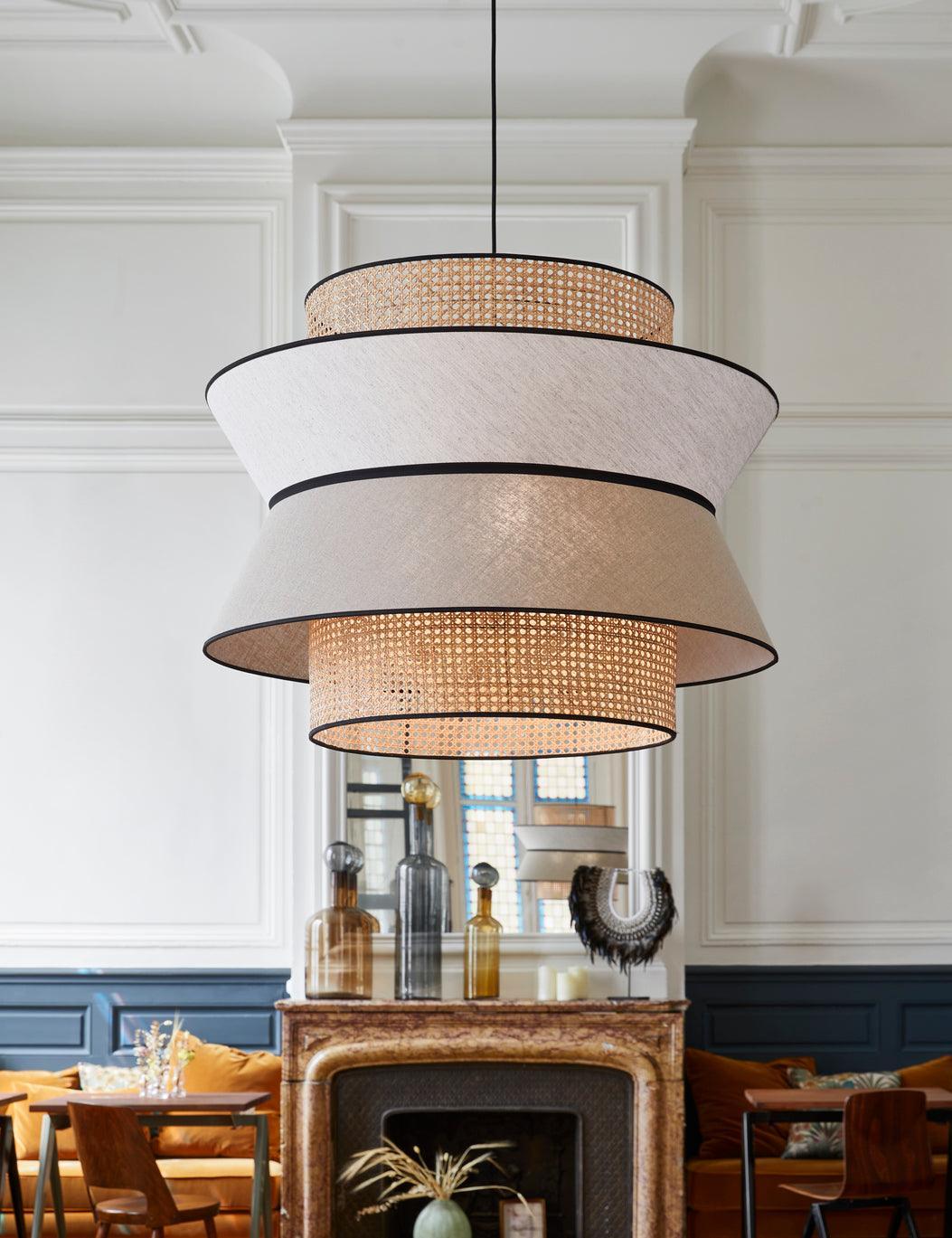 Lampa wisząca SINGAPOUR XL/XXL beżowy Market Set Eye on Design